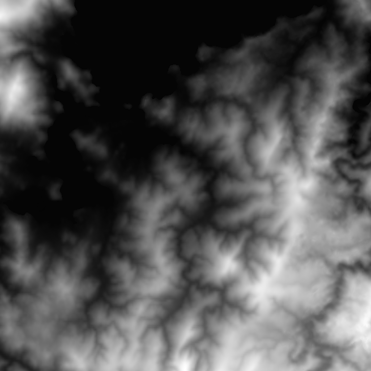 Example heightmap image