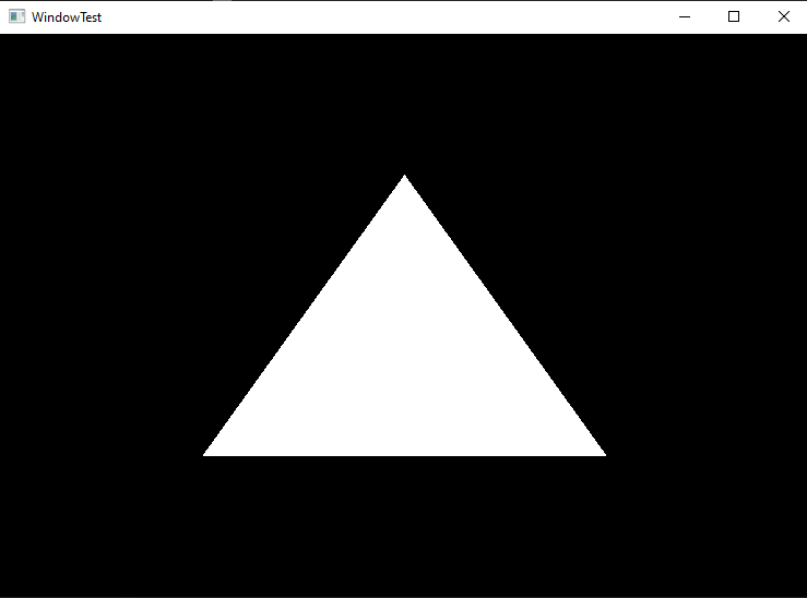 Rendered Triangle